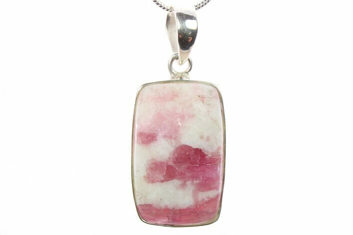 Pink Tourmaline (Rubellite) and Quartz Pendant - Brazil #267171